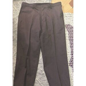 Wrangler Dress Pants Men's Size  38×30 Straight Leg High Rise Brown